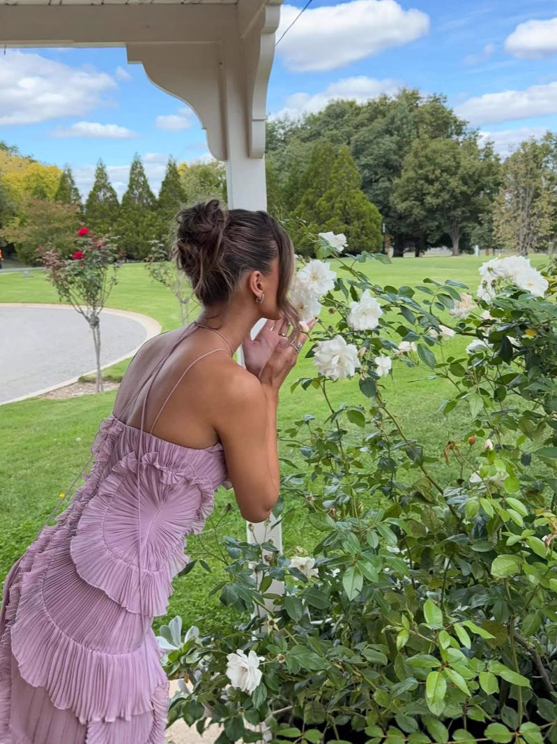 Eleonora | Vestido elegante de volantes