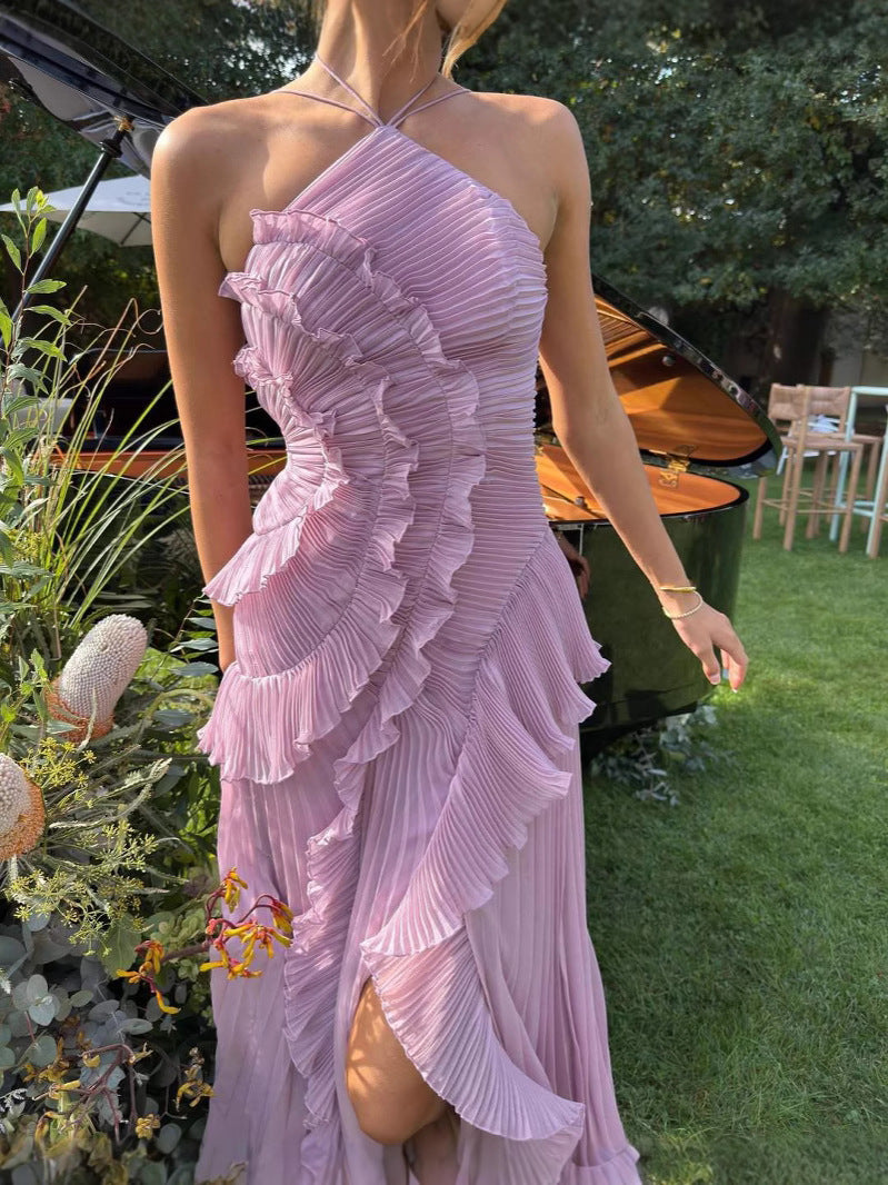 Eleonora | Vestido elegante de volantes