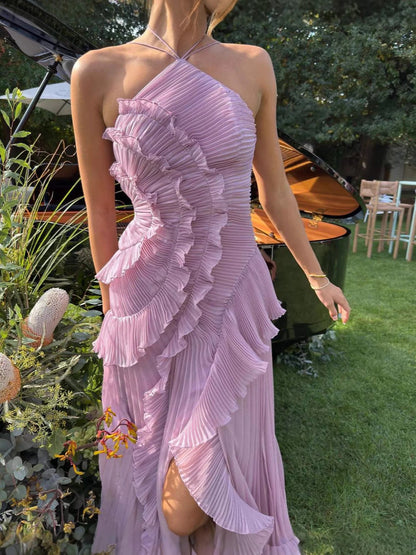Eleonora | Vestido elegante de volantes