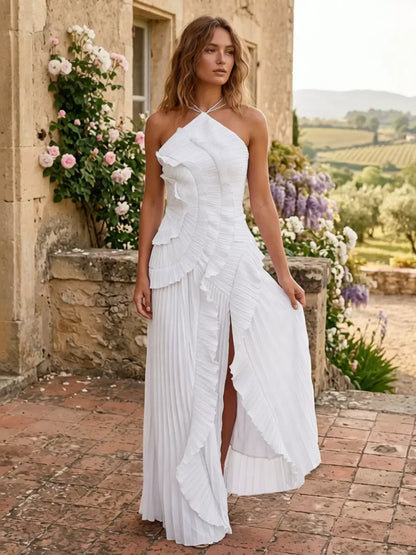 Eleonora | Vestido elegante de volantes