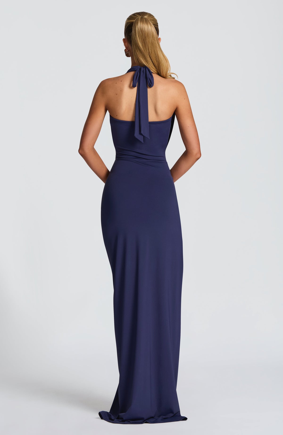 Vestido largo Kingsley - Azul marino