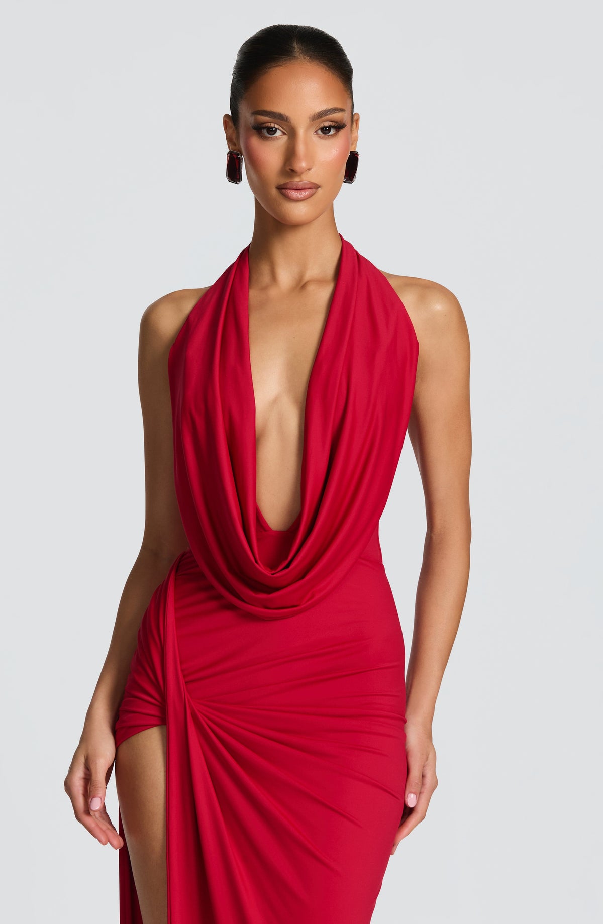 Vestido largo Kingsley - Rojo
