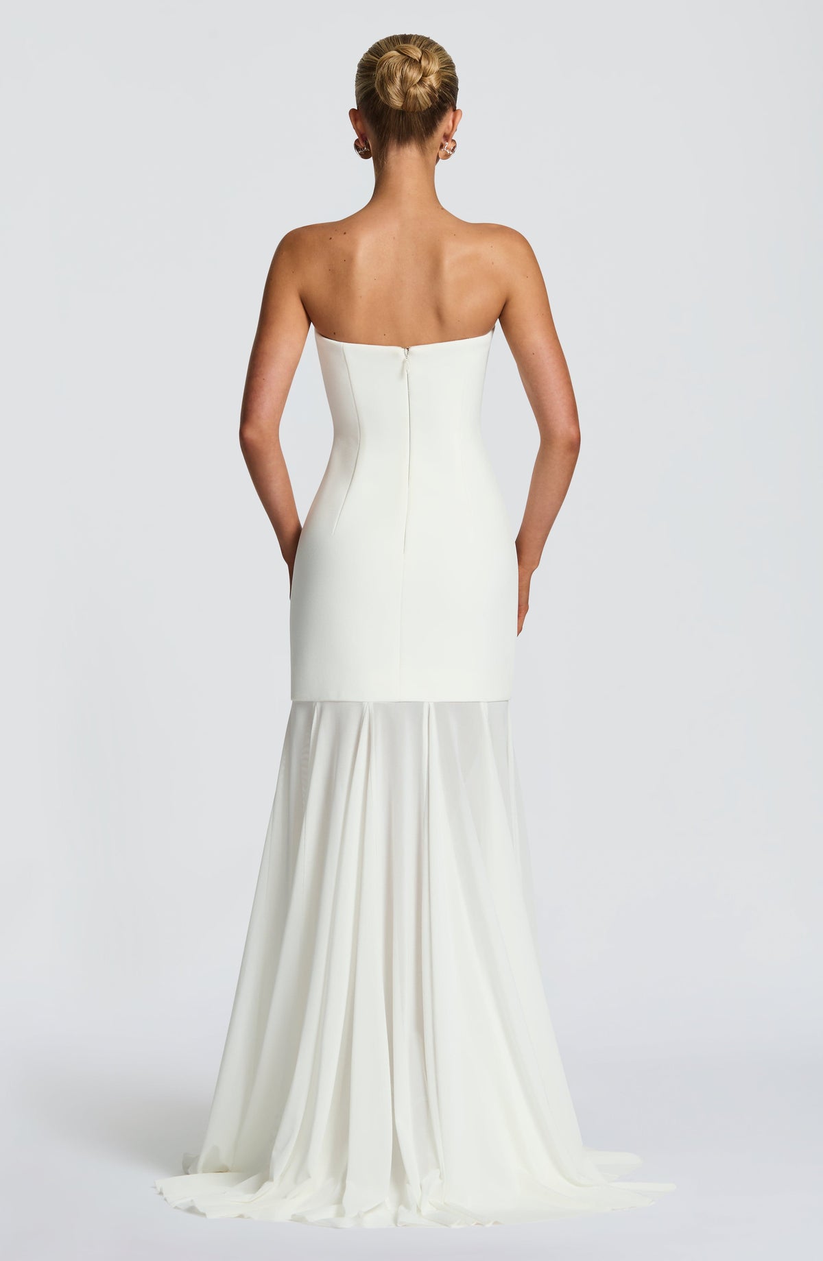 Vestido de gala Merritt - Marfil