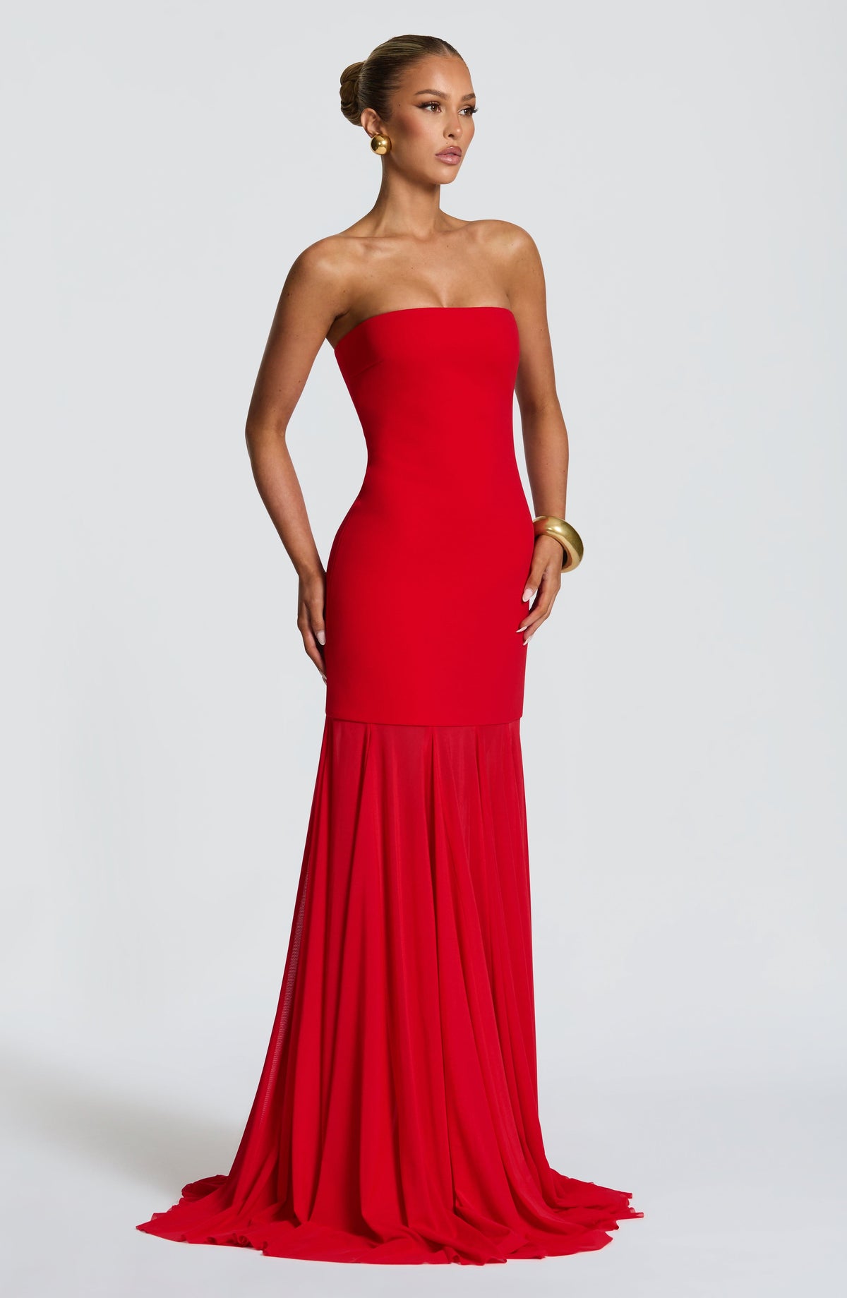 Vestido de gala Merritt - Rojo
