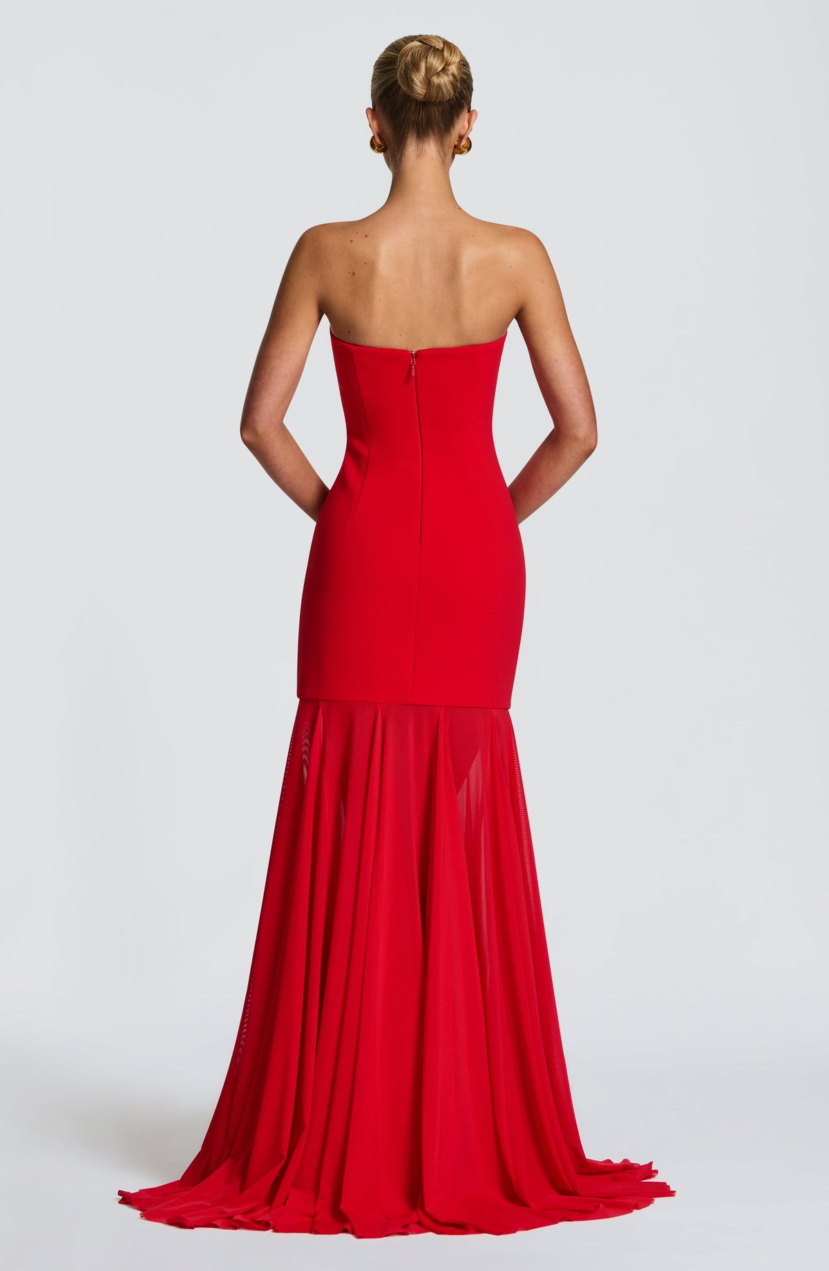Vestido de gala Merritt - Rojo