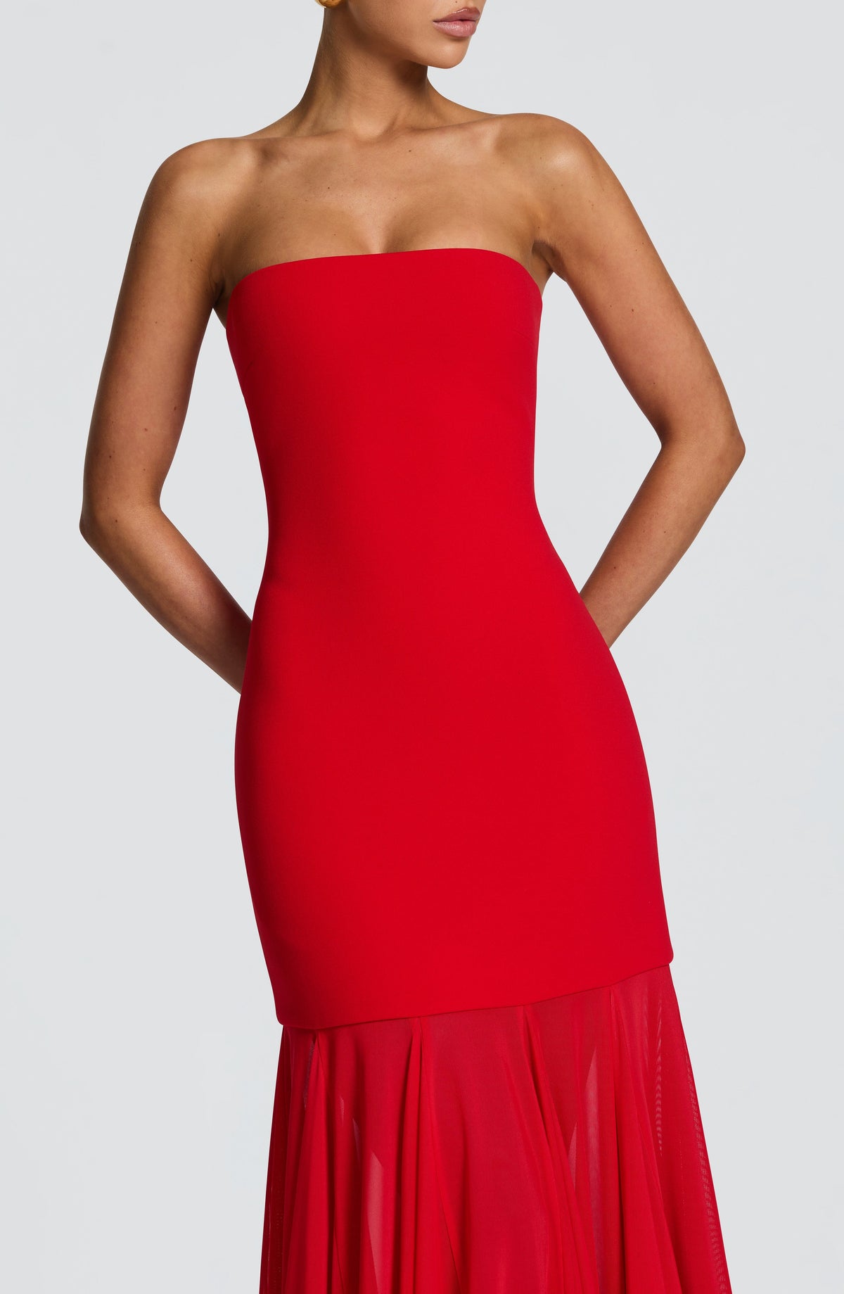Vestido de gala Merritt - Rojo