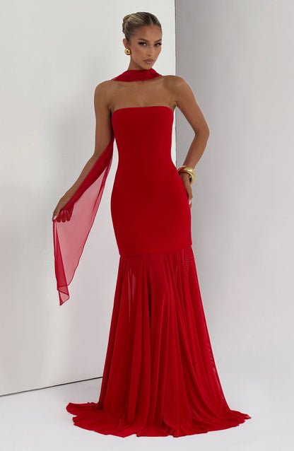 Vestido de gala Merritt - Rojo